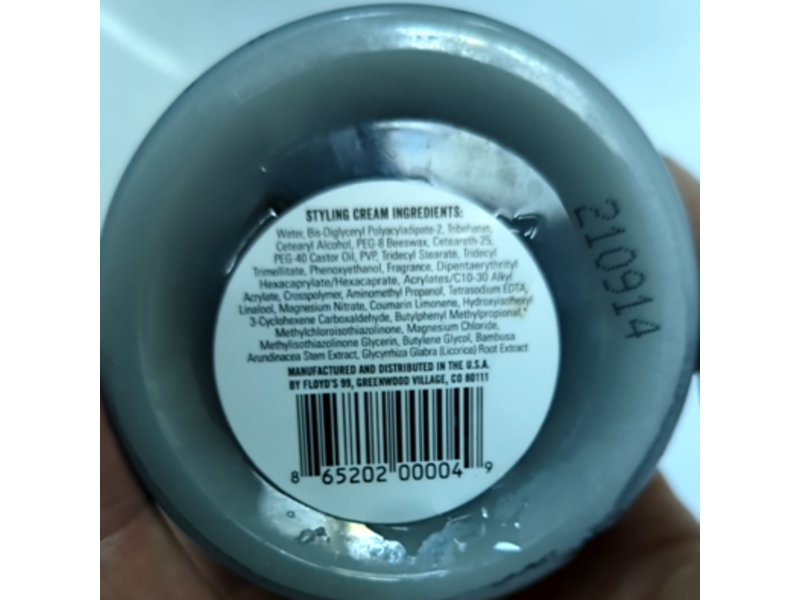 Floyd's 99 Grooming Styling Cream