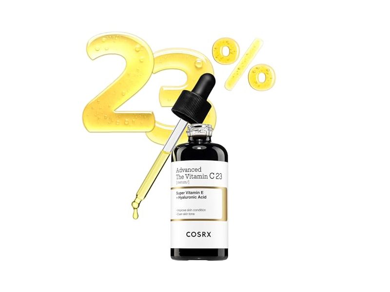 Cosrx Advanced The Vitamin C 23 Serum, Super Vitmain E + Hyaluronic Acid, 0.70 oz/20 g