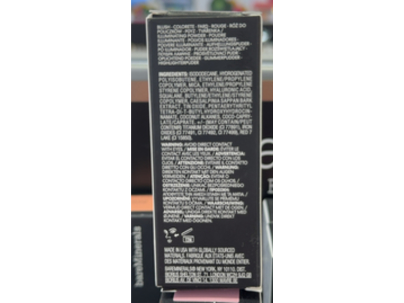 BareMinerals Complexion Rescue Highlighting Blush, Rose Glow, 0.5 fl oz/15 mL