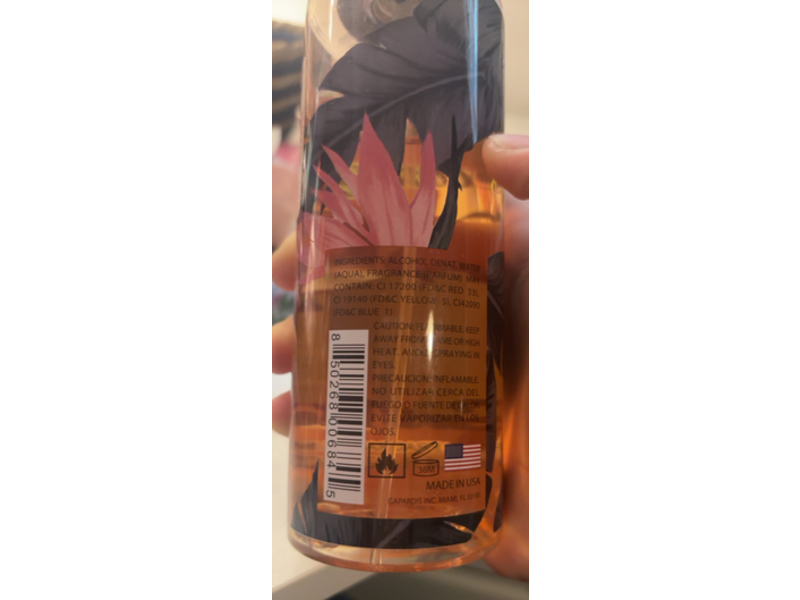 Secret Desire Fine Fragrance Mist, Coconut Bliss, 8.4 fl oz/250 mL