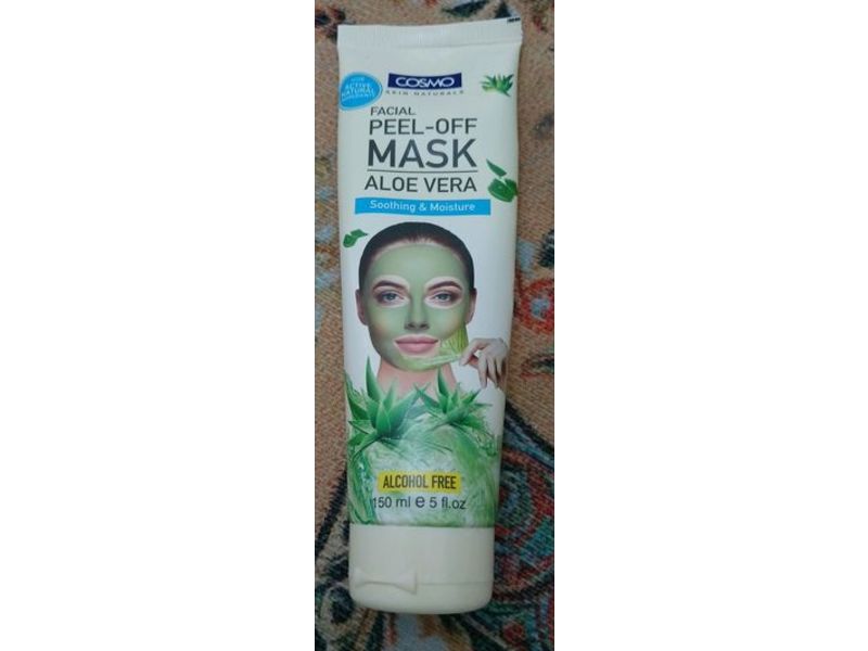 Cosmo Facial Peel Of Mask, Aloevera, 5 fl oz/150 mL