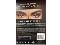L'Oreal Paris Panorama Mascara, Blackest Black, 0.33 fl oz/9.9 mL, Pack Of 2 - thumbnail 3