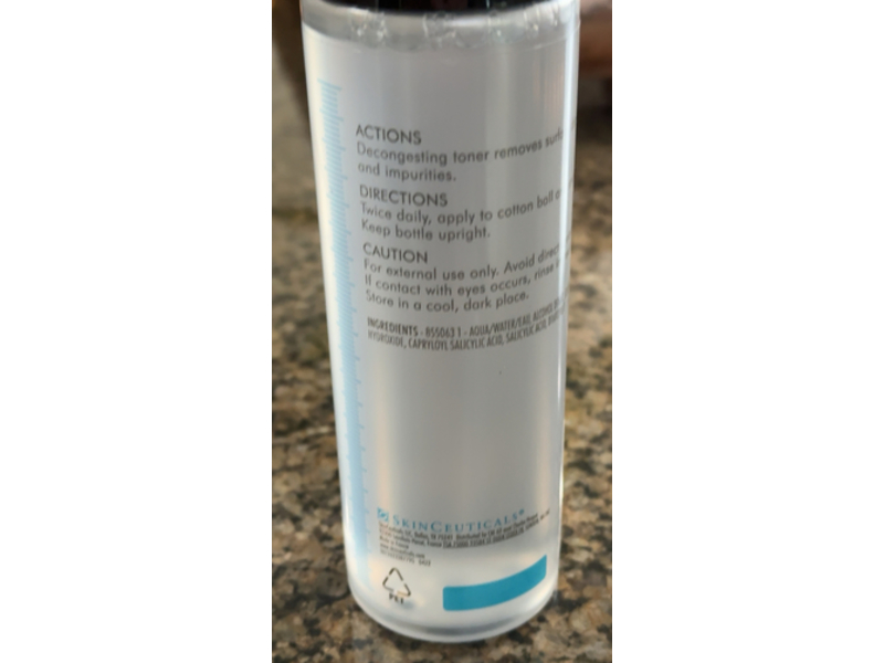 Skinceuticals Purifying Solution Lha Toner, 6.8 fl oz/200 mL