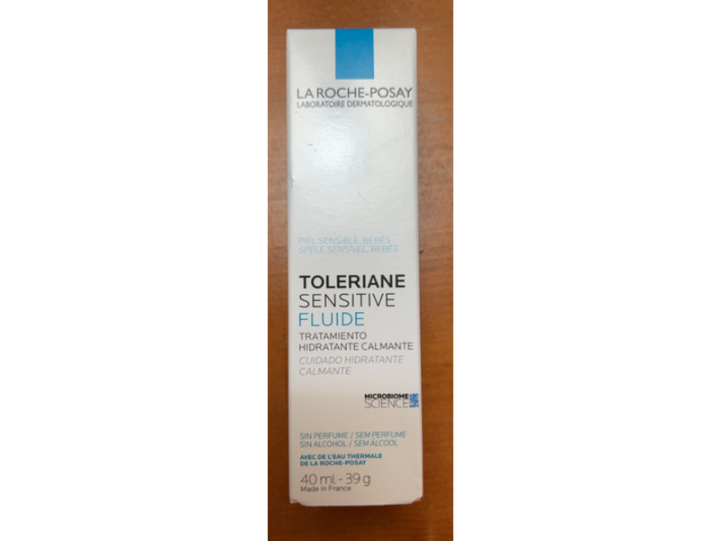 La Roche-Posay Toleriane Sensitive Fluide Moisturiser, 1.35 fl oz/40 mL