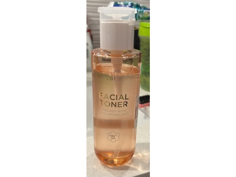 Clinical Works Facial Toner, Hyaluronic Acid, 4.7 fl oz/140 mL