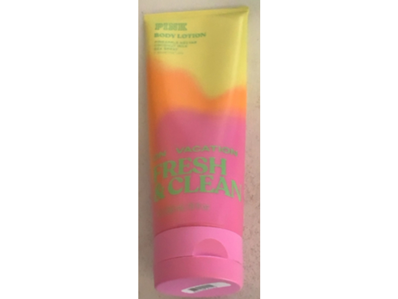 Victoria Secret Fresh & Clean Pink Body Lotion, 8 fl oz/236 mL