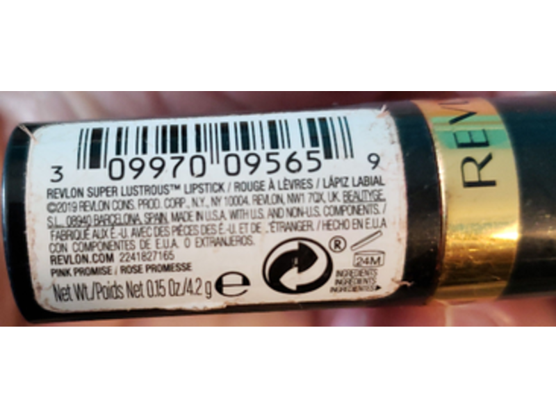 Revlon Super Lustrous Lipstick, 778 Pink Promise, 0.15 oz/4.2 g