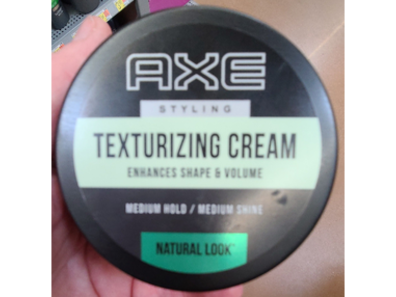 Axe Styling Texturizing Cream, Natural Look, Medium Hold, 2.64 oz