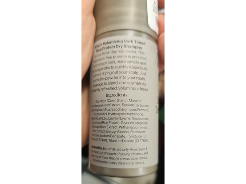 Kitsch Volumizing Dry Shampoo, Dark Tinted, 1 oz/28.4 g