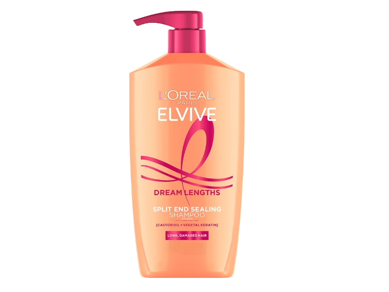 L'Oreal Paris Elvive Dream Lengths Restoring Split End Sealing Shampoo, 800 mL