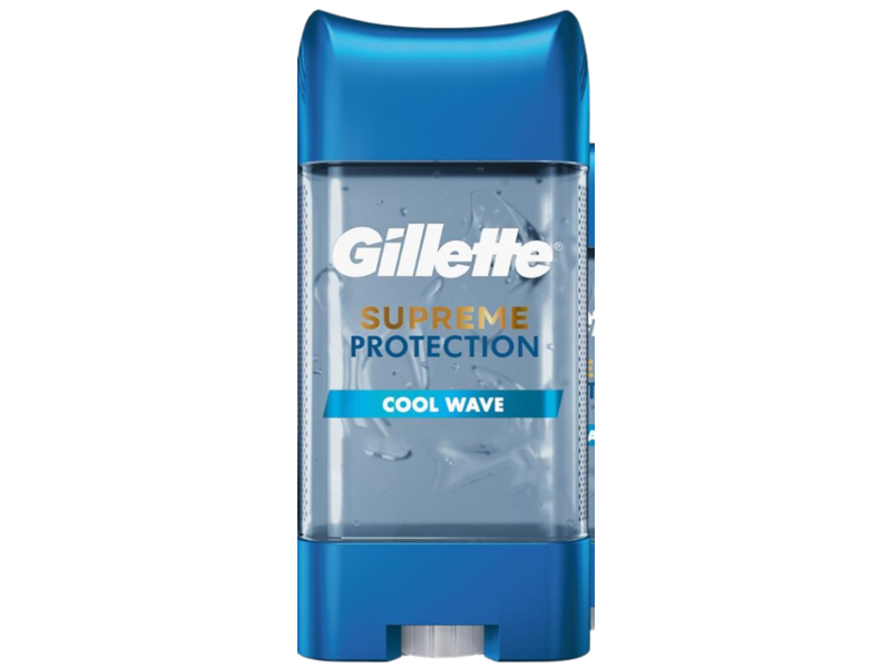 Gillette Supreme Protection Antiperspirant & Deodorant, Cool Wave, 3.8 fl oz/107 g