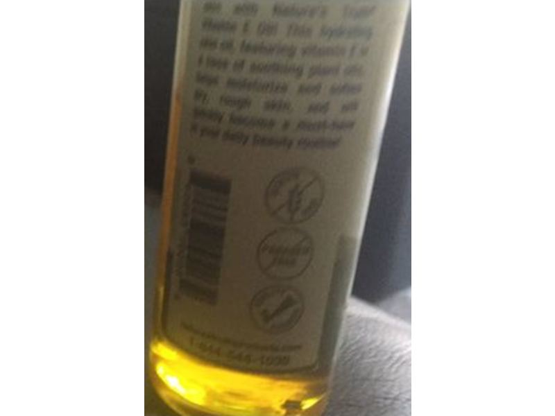 Nature's Truth E-Oil 30,000 Iu Skin Care Oil, Moisturizing, Lemon Scented, 4 fl oz/118 mL