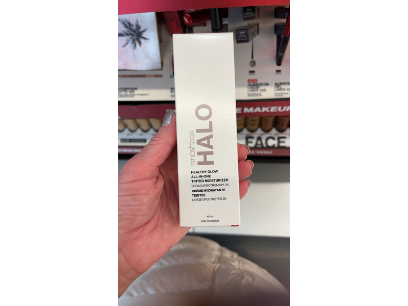 SmashBox Halo Healthy Glow All-In-One Tinted Moisturizer, SPF 25, Tan, 1.4 oz/40 mL