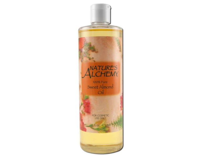 Nature's Alchemy Carrier Oil, Sweet Almond, 16 fl oz/473 mL