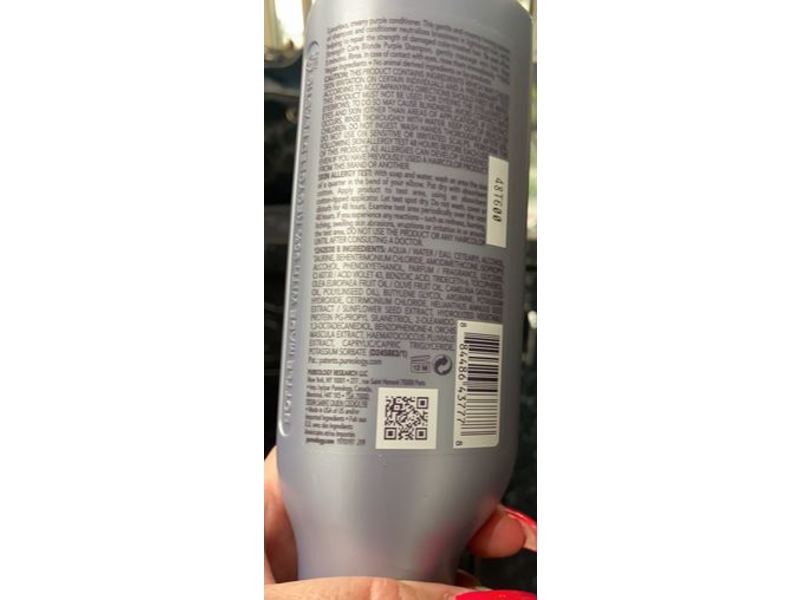 Pureology Strength Cure Blonde Purple Conditioner, 9 fl oz/266 mL