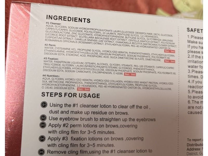 Ibcccndc Brow Lamination Kit
