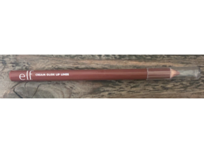 e.l.f. Cream Glide Lip Liner, Mauve Aside, 0.03 oz/1 g