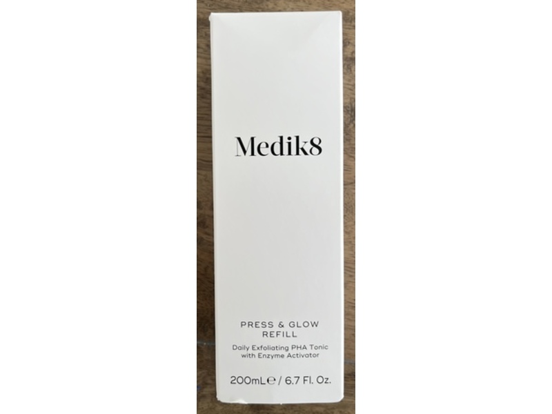 Medik8 Press & Glow Toner, 6.7 fl oz/200 mL