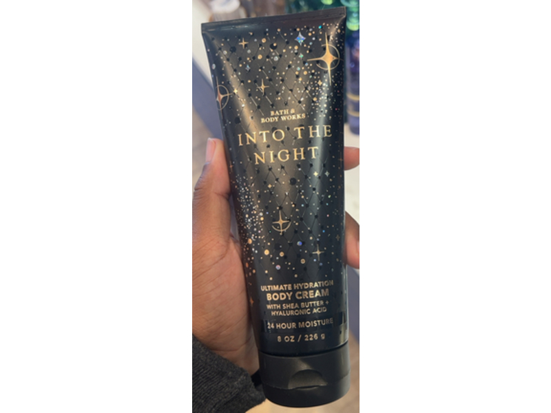 Bath & Body Works Into The Night Ultimate Hydration Body Cream, Shea Butter + Hyaluronic Acid, 8 oz/226 g