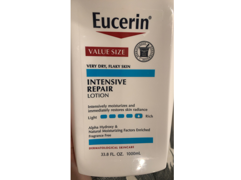 Eucerin Intensive Repair Lotion, 33.8 fl oz/1000 mL
