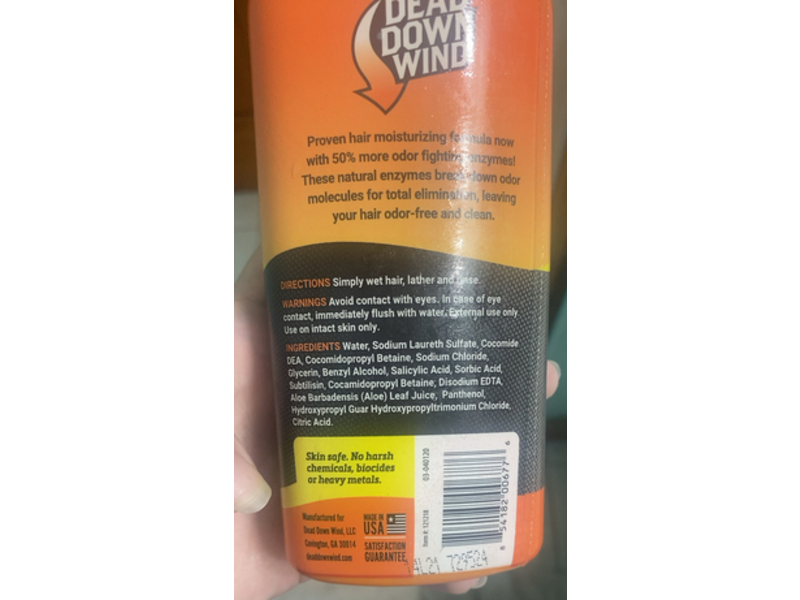 Dead Down Wind Shampoo & Conditioner, 12 fl oz/355 mL