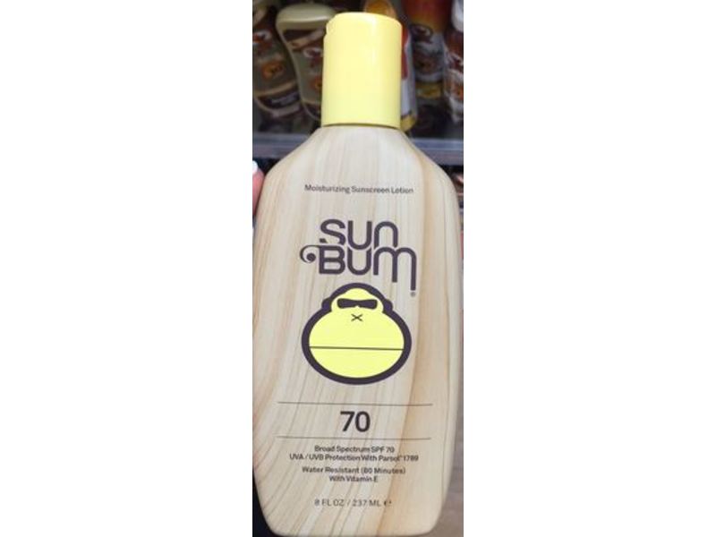 Sun Bum Moisturizing Sunscreen Lotion SPF 70, 8 fl oz