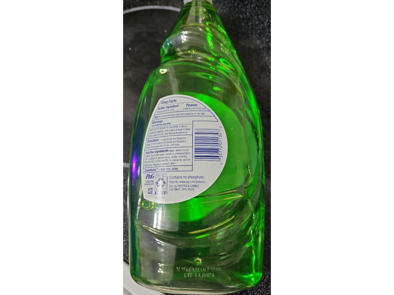 Dawn Antibacterial Hand Soap, Apple Blossom Scent, 38 fl oz/112 L