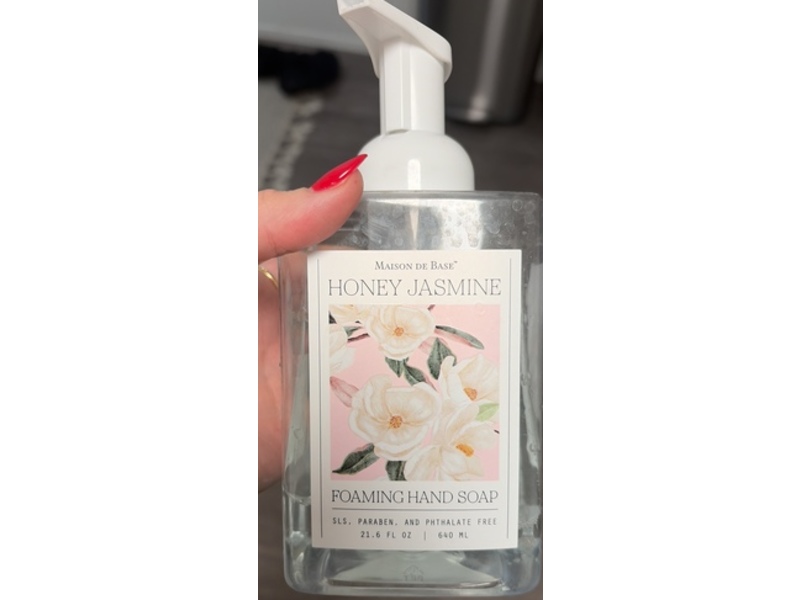 Maison De Base Foaming Hand Soap, Honey Jasmine, 21.6 fl oz/640 mL