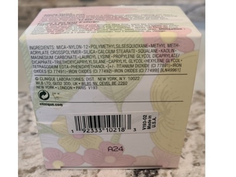 Clinique Blended Face Powder, 02 Transparency, 0.88 oz/25 g