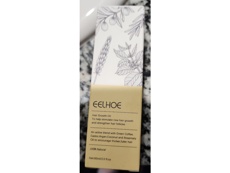 Eelhoe Hair Growth Oil, 2.0 oz/60 mL, 3 Count