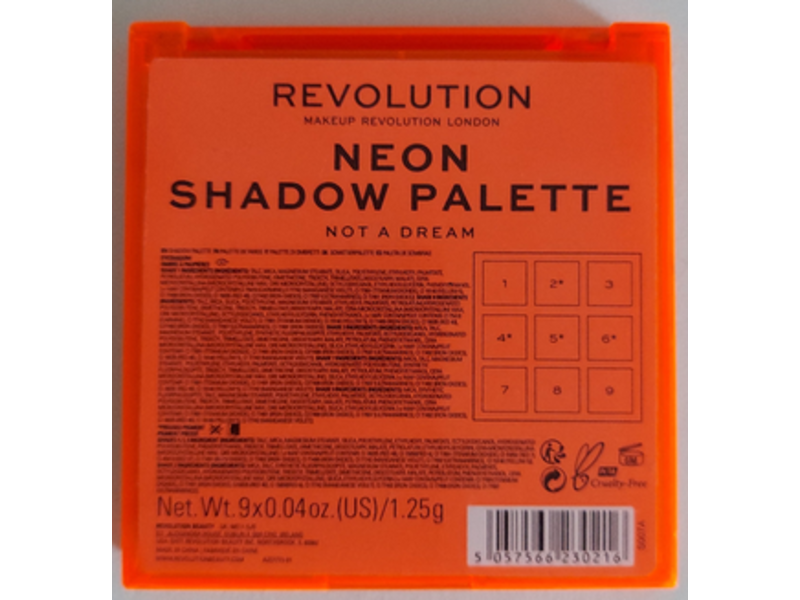 Makeup Revolution London Neon Eye Shadow, Not A Dream, 0.04 oz/1.25 g