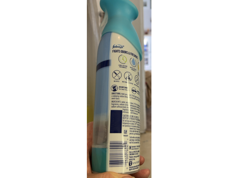 Febreze Air Odor-Eliminating Air Freshener, Honey Berry Hula, Gain, 8.8 fl oz/250 g, Pack Of 2