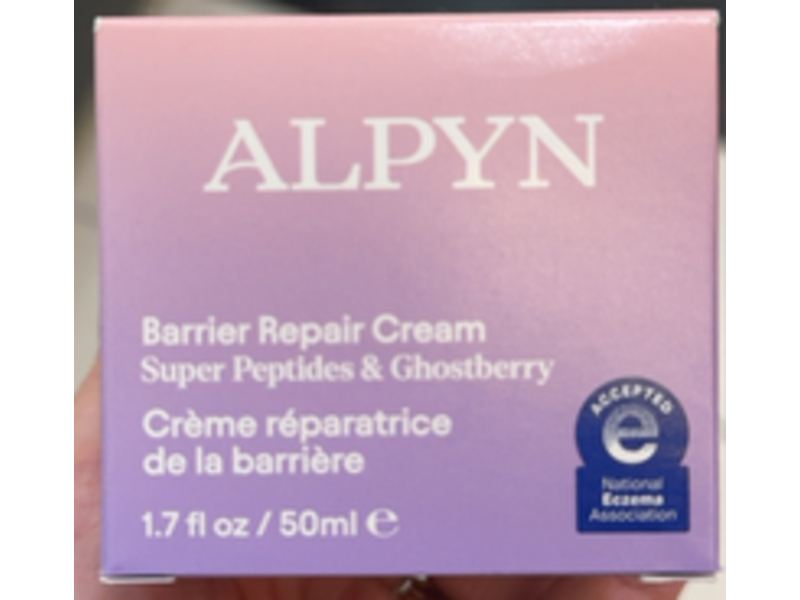 Alpyn Beauty Barrier Repair Cream, Super Peptide & Ghostberry, 1.7 fl oz/50 mL