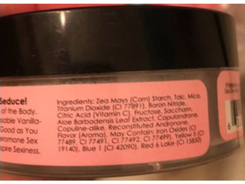 Crazy Girl Shimmery Diva Dust, Silver Vixen, 5 oz