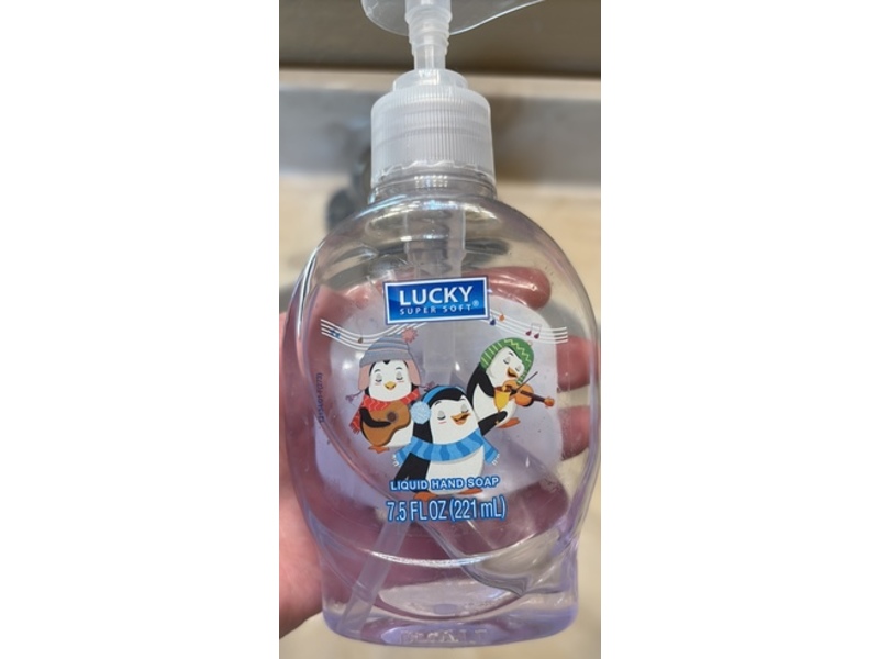 Lucky Super Soft Liquid Hand Soap, 7.5 fl oz/221 mL