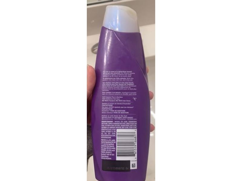 Aussie Miracle Volume Conditioner, Bamboo, 12.1 fl oz/360 mL