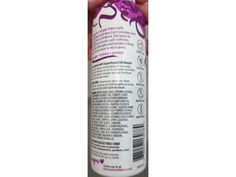 Not Your Mother's Nourishing Curl Talk Leave-In Conditioner, 6 fl oz/177 mL