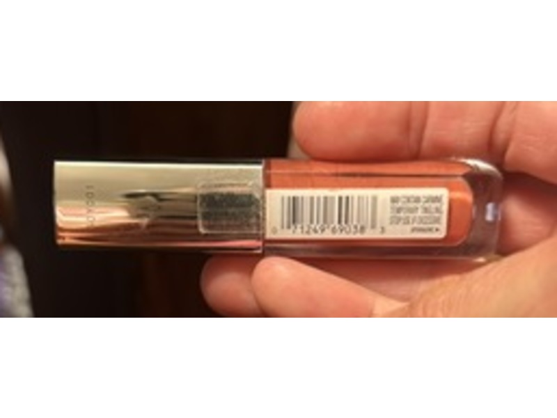 L'Oreal Paris Plump Ambition Hyaluron Lip Oil, Nude Macaron 650, 0.16 fl oz