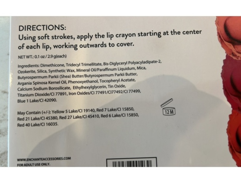 Ellen Tracy Lip Crayon Set, 0.1 oz/2.9 g