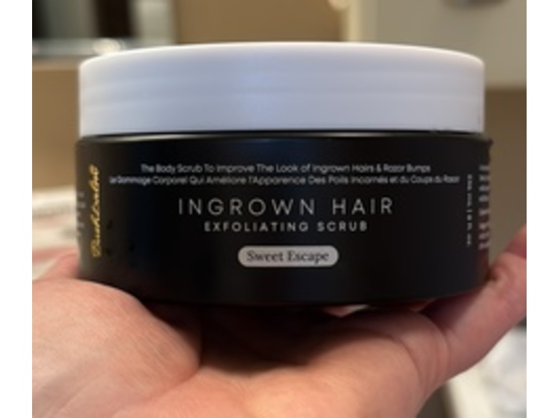 Bush Balm Ingrown Hair Exfoliating Scrub, Sweet Escape, 8 fl oz/236 mL