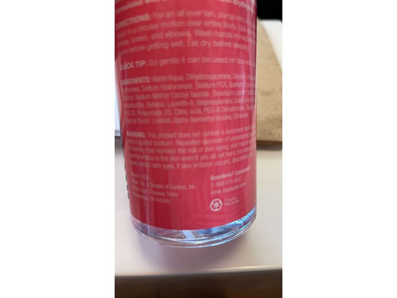 Mystic Tan Wake-Up Tan Self-Tan Water Mousse, 5.8 fl oz/172 mL