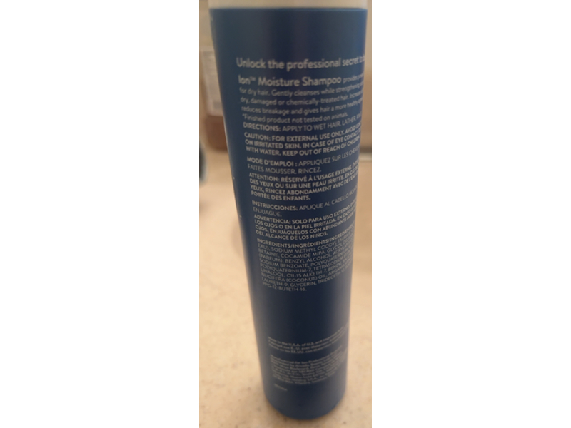 Ion Moisture Shampoo, 10.5 fl oz/311 mL