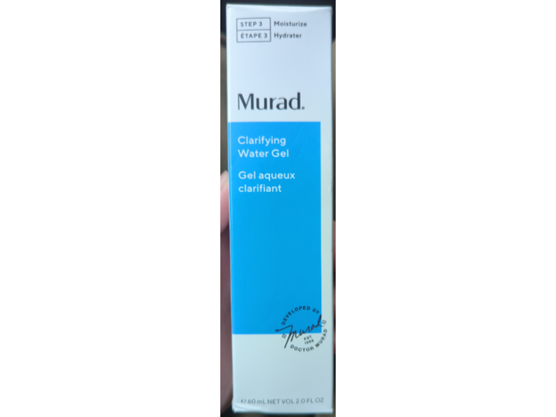 Murad Clarifying Water Gel, 2.0 fl oz/60 mL