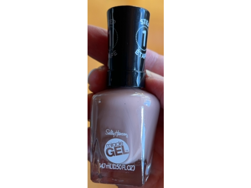 Sally Hansen Miracle Gel Nail Polish, Mocha Me Crazy, 0.50 fl oz/14.7 mL