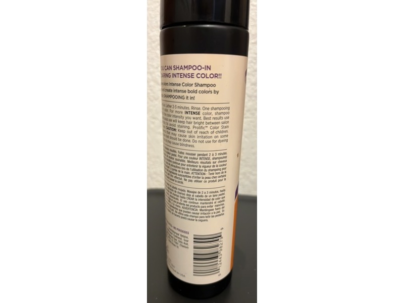 Prolific Haircare Water Colors Intense Shampoo, Metallic Copper, 8.5 fl oz/250 mL