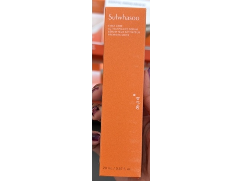Sulwhasoo First Care Activating Eye Serum, 0.67 fl oz/20 mL