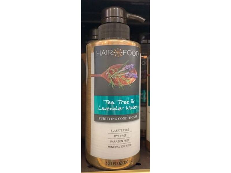 Hair Food Purifying Conditioner, Tea Tree & Lavender Water, 10.1 fl oz/300 mL