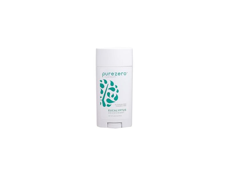 Purezero Deodorant, Eucalyptus, 2.65 oz/75 g