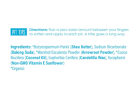 Primal Pit Paste Natural Deodorant, Unscented, 2 oz/58 g - Image 3