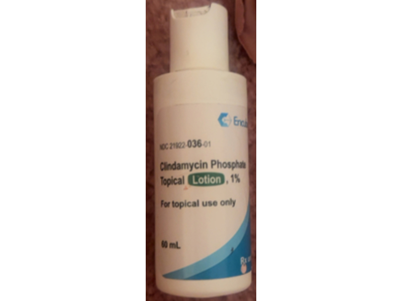 Clindamycin Phosphate Topical Lotion, 1%, 60 mL, Encube (Rx)